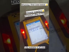 Zirconium material high purity Zr702 zirconium metal rod high temperature resistant zirconium alloy